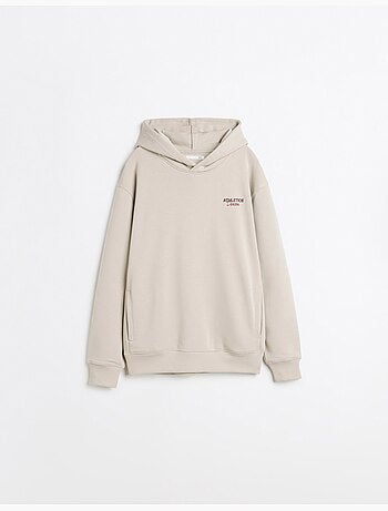 Sweat en polaire imprimé, mo fashion