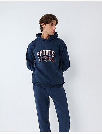 Sweat en polaire imprimé, mo fashion