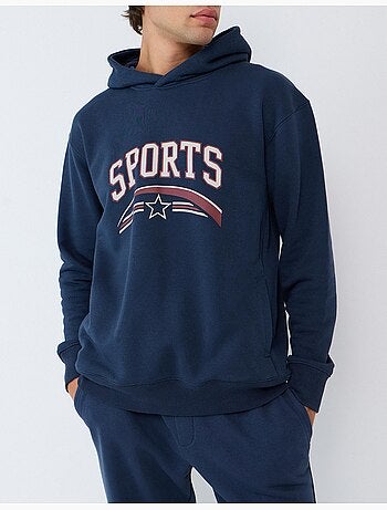 Sweat en polaire imprimé, mo fashion