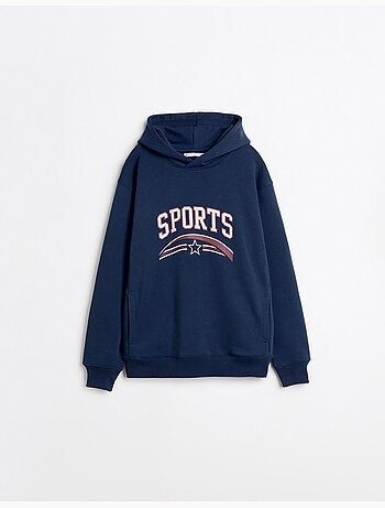 Sweat en polaire imprimé, mo fashion