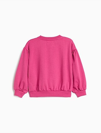 Sweat en polaire imprimé, mo fashion