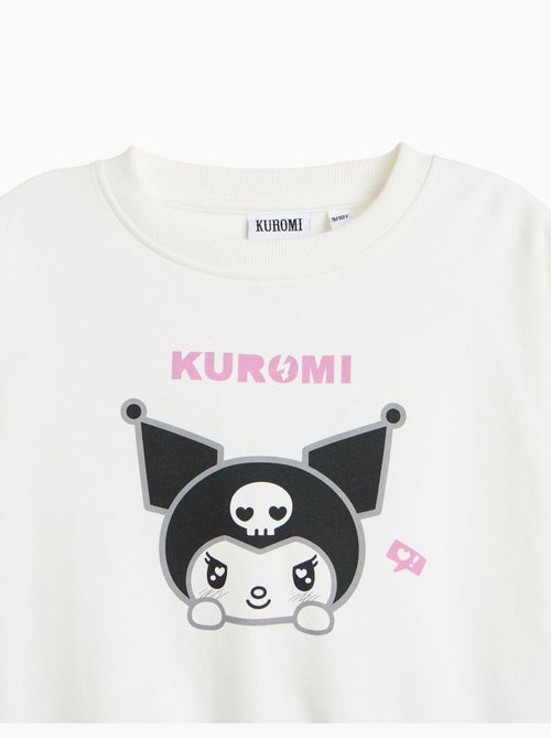 Sweat en polaire 'kuromi', mo fashion - Kiabi