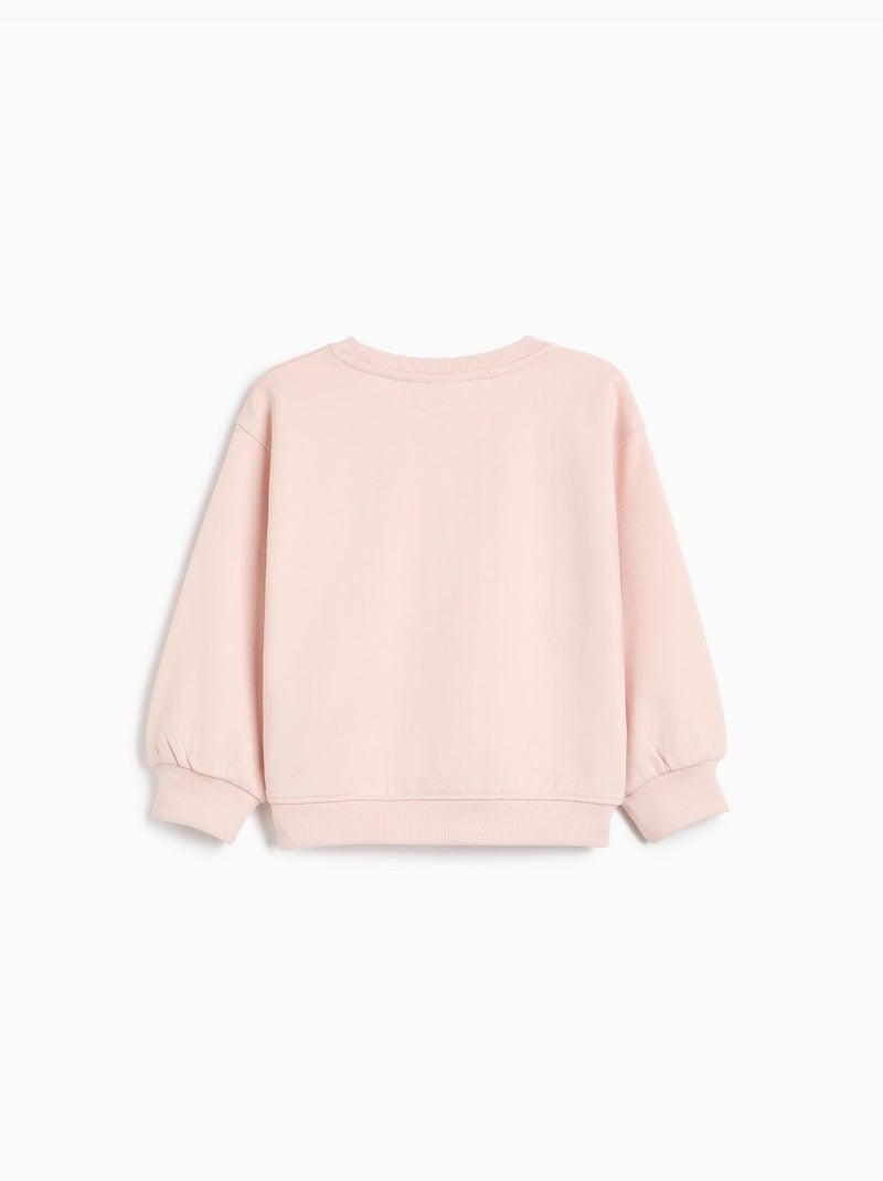 Sweat en polaire 'peppa pig', mo fashion Rose - Kiabi