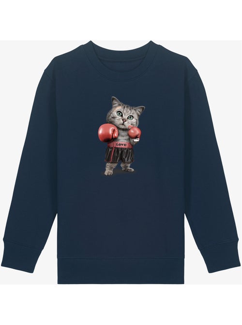 Sweat Enfant BOXING CAT - Kiabi Sweat Enfant BOXING CAT - Kiabi