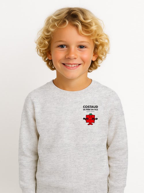 Sweat Enfant COSTAUD DE PÈRE EN FILS CŒUR - Kiabi