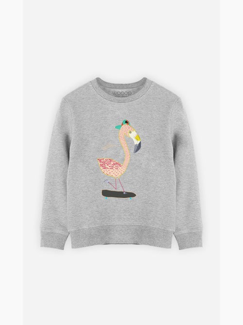 Sweat Enfant FLAMINGO SKATER - Kiabi Sweat Enfant FLAMINGO SKATER - Kiabi