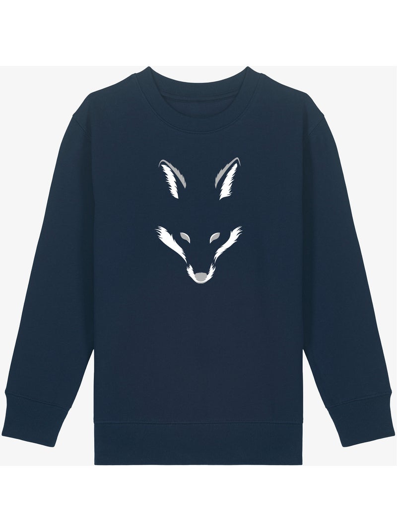 Sweat Enfant FOXY SHAPE Bleu marine - Kiabi