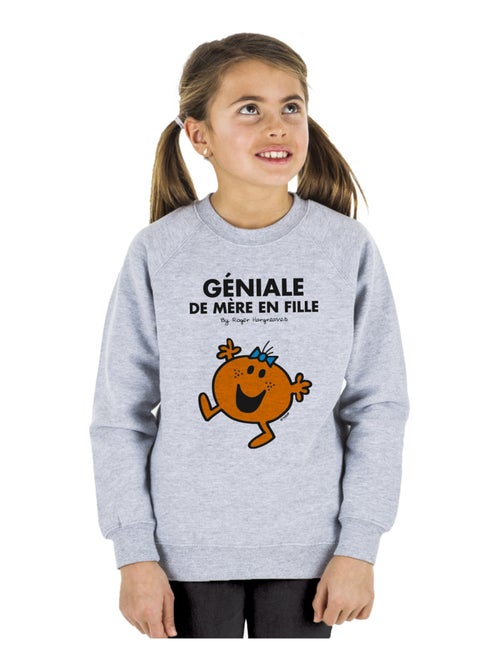 Sweat Enfant GÉNIALE DE MÈRE EN FILLE - Kiabi Sweat Enfant GÉNIALE DE MÈRE EN FILLE - Kiabi