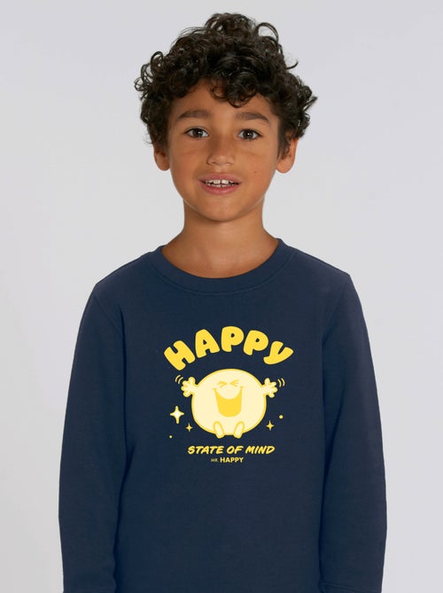 Sweat Enfant HAPPY STATE OF MIND - Kiabi Sweat Enfant HAPPY STATE OF MIND - Kiabi