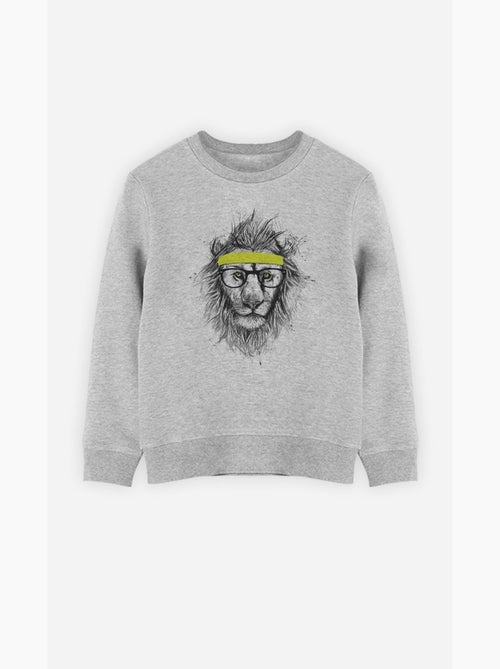 Sweat Enfant HIPSTER LION - Kiabi Sweat Enfant HIPSTER LION - Kiabi
