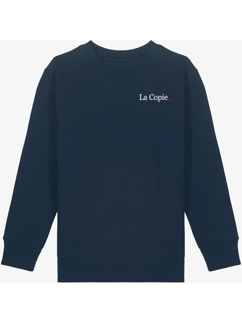Sweat Enfant LA COPIE CŒUR Bleu marine - Kiabi