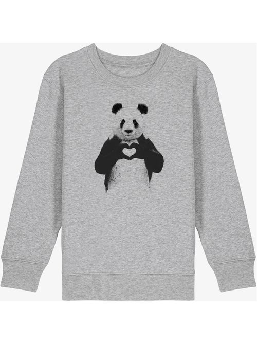 Sweat Enfant LOVE PANDA - Kiabi Sweat Enfant LOVE PANDA - Kiabi