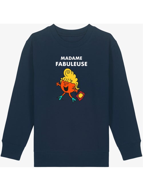 Sweat Enfant MADAME FABULEUSE - Kiabi Sweat Enfant MADAME FABULEUSE - Kiabi