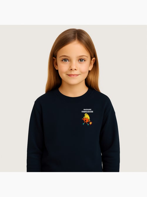 Sweat Enfant MADAME FABULEUSE CŒUR - Kiabi Sweat Enfant MADAME FABULEUSE CŒUR - Kiabi