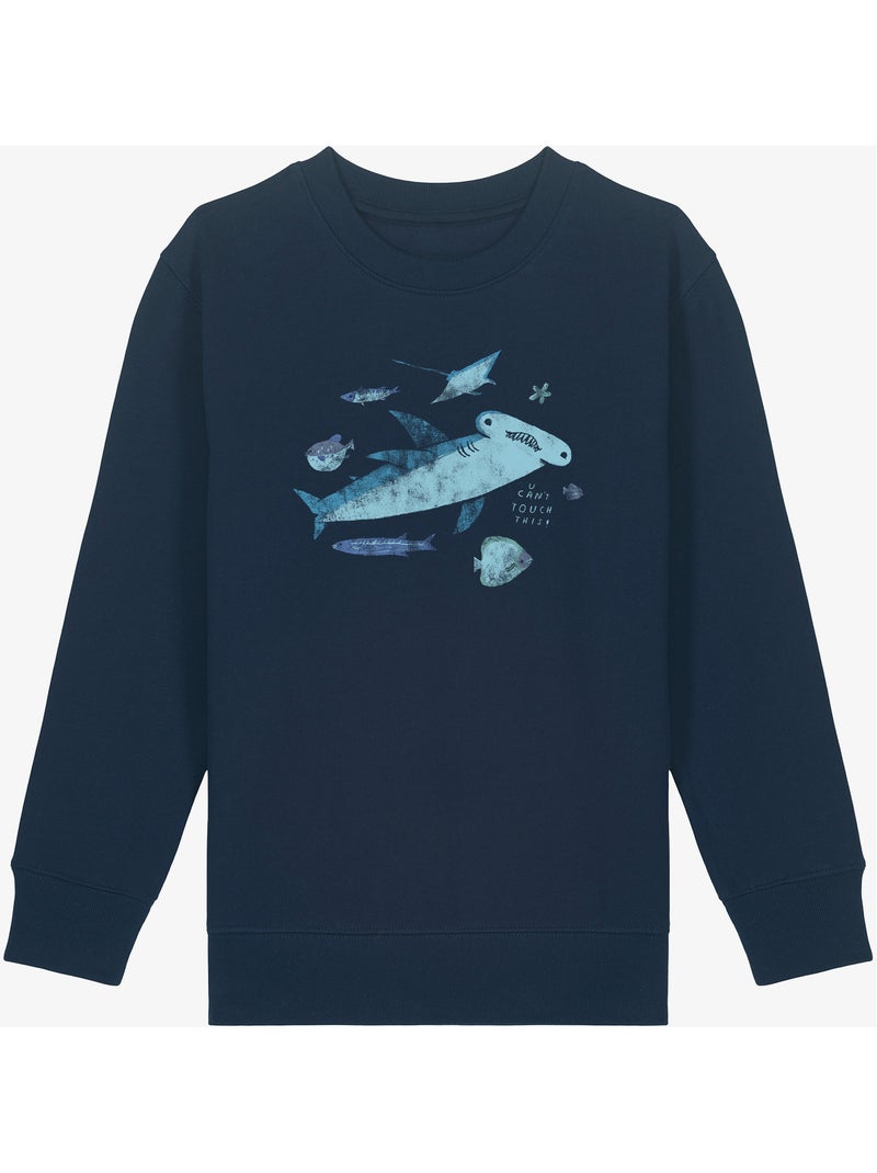 Sweat Enfant MC HAMMER HEAD Bleu marine - Kiabi