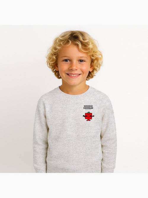 Sweat Enfant MONSIEUR COSTAUD COEUR - Kiabi