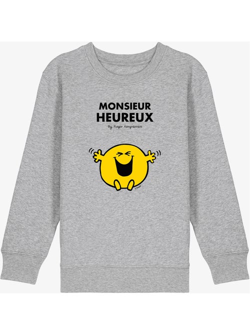 Sweat Enfant MONSIEUR HEUREUX - Kiabi