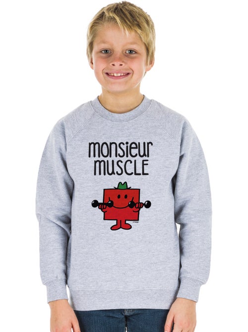 Sweat Enfant MONSIEUR MUSCLE - Kiabi