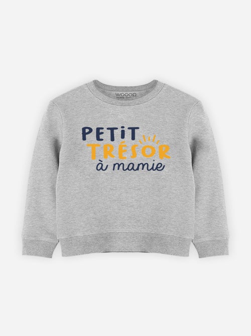 Sweat Enfant PETIT TRESOR A MAMIE - Kiabi Sweat Enfant PETIT TRESOR A MAMIE - Kiabi