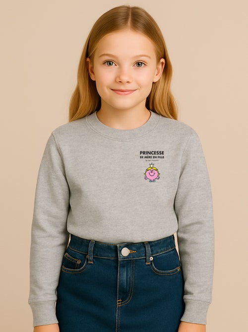 Sweat Enfant PRINCESSE DE MÈRE EN FILLE CŒUR - Kiabi Sweat Enfant PRINCESSE DE MÈRE EN FILLE CŒUR - Kiabi