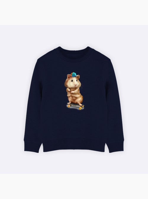 Sweat Enfant SKATEBOARD HAMSTER - Kiabi Sweat Enfant SKATEBOARD HAMSTER - Kiabi