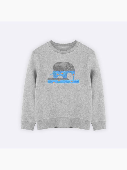Sweat Enfant THIRSTY ELEPHANT - Kiabi