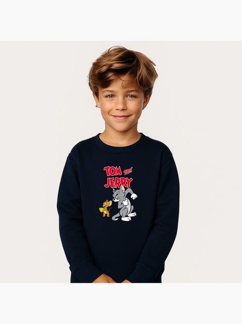 Sweat Enfant TOM AND JERRY CHEESE GRAPHIC - Kiabi