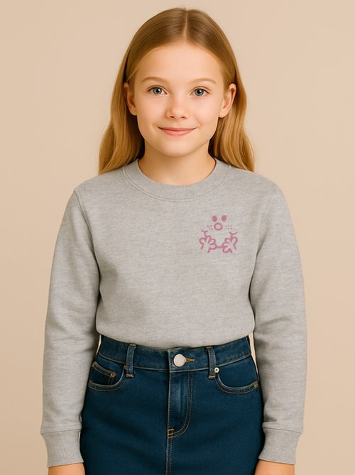 Sweat Enfant VISAGE MADAME CŒUR - Kiabi Sweat Enfant VISAGE MADAME CŒUR - Kiabi