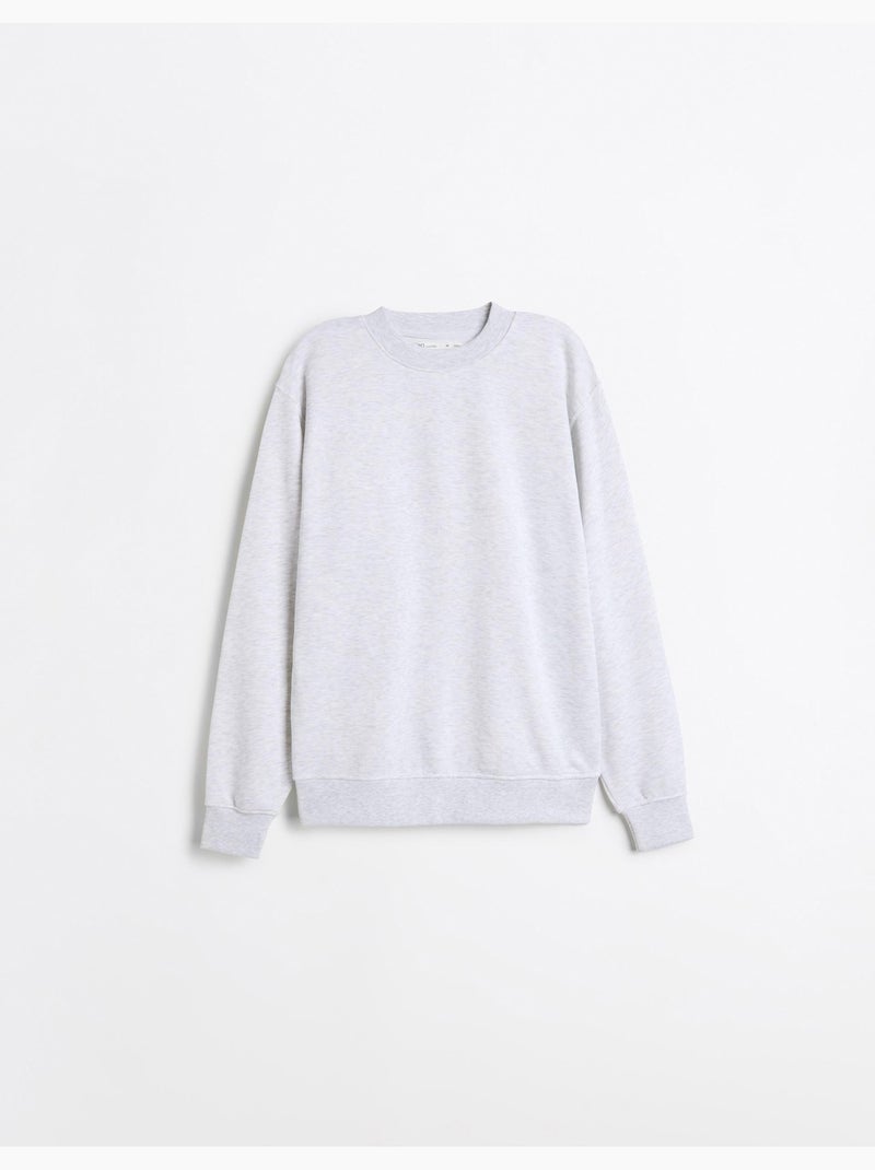 Sweat éponge, mo fashion Gris - Kiabi