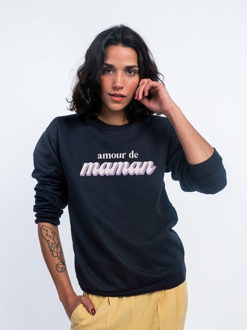Sweat Femme - AMOUR DE MAMAN - Kiabi Sweat Femme - AMOUR DE MAMAN - Kiabi
