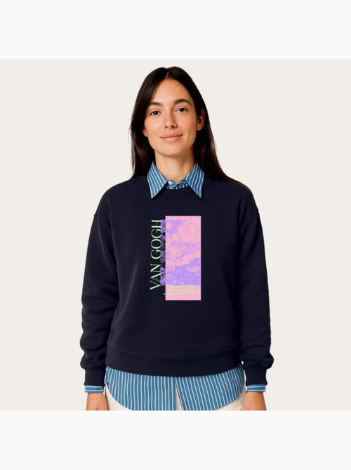 Sweat Femme - APOH VAN GOGH STARRY NIGHT SCRIBBLE - Kiabi Sweat Femme - APOH VAN GOGH STARRY NIGHT SCRIBBLE - Kiabi