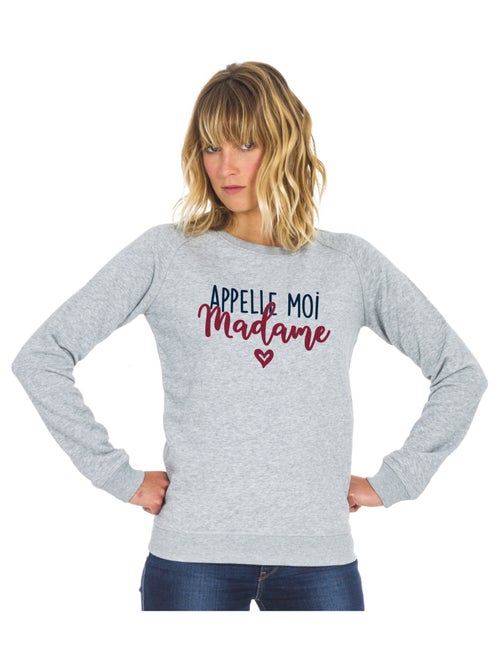 Sweat Femme - APPELLE MOI MADAME - Kiabi