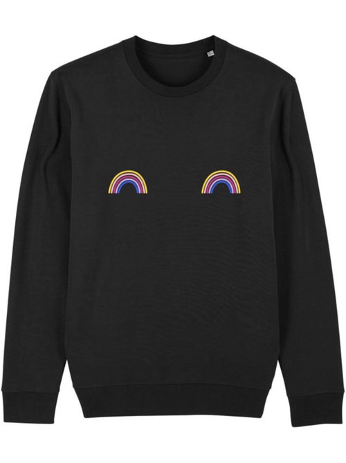 Sweat Femme - ARC EN CIEL - Kiabi