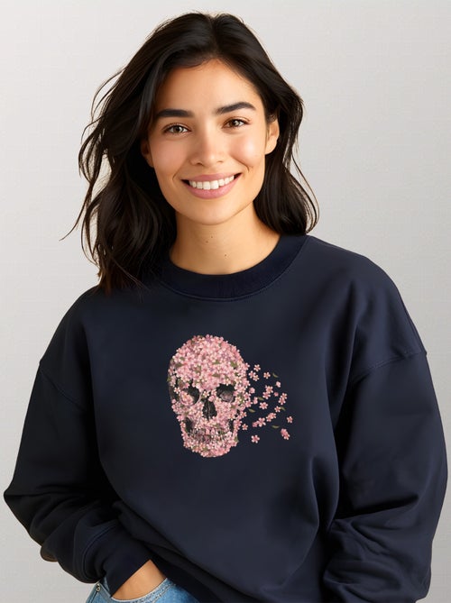 Sweat Femme - BEAUTIFUL DEATH - Kiabi Sweat Femme - BEAUTIFUL DEATH - Kiabi