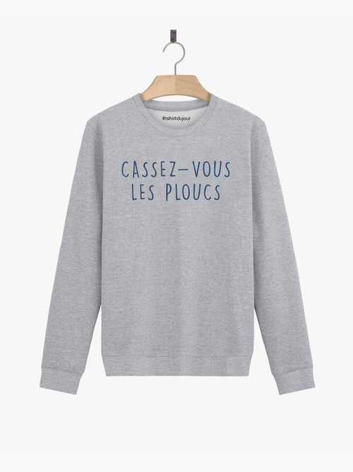 Sweat Femme - CASSEZ-VOUS LES PLOUCS - Kiabi