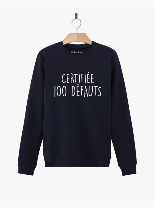 Sweat Femme - CERTIFIEE 100 DEFAUTS - Kiabi