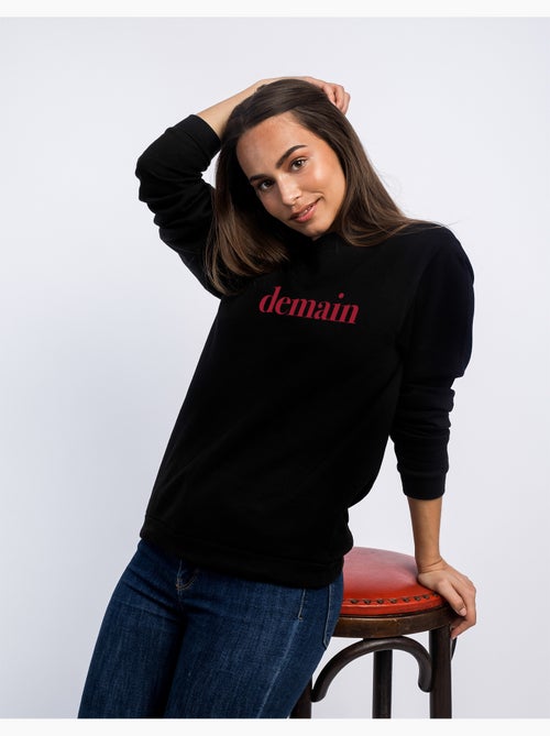 Sweat Femme - DEMAIN BORDEAUX - Kiabi Sweat Femme - DEMAIN BORDEAUX - Kiabi
