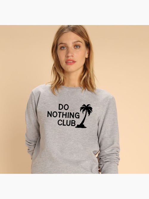 Sweat Femme - DO NOTHING CLUB - Kiabi Sweat Femme - DO NOTHING CLUB - Kiabi