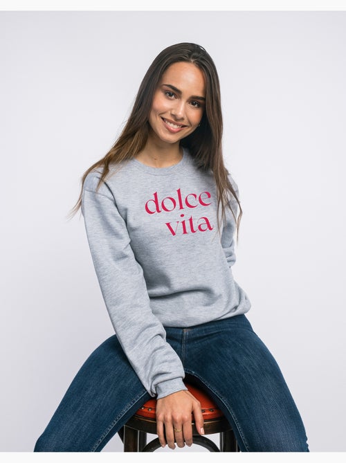 Sweat Femme - DOLCE VITA ROUGE - Kiabi Sweat Femme - DOLCE VITA ROUGE - Kiabi