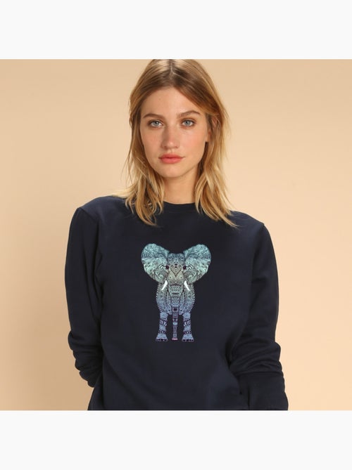 Sweat Femme - ELEPHANT MINT - Kiabi Sweat Femme - ELEPHANT MINT - Kiabi
