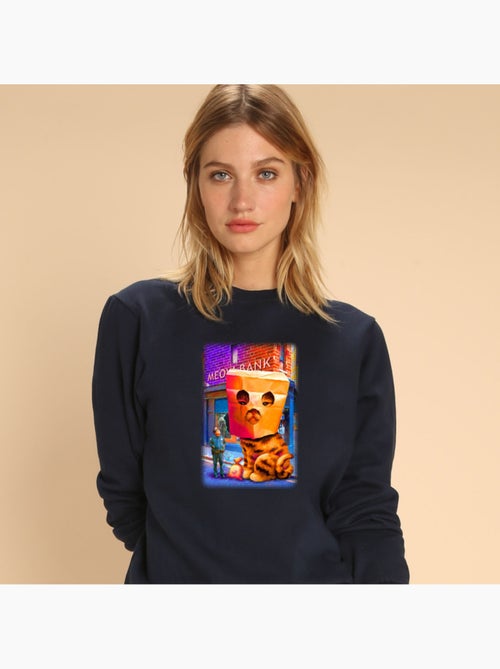 Sweat Femme - GIANT CAT ROBBERY - Kiabi Sweat Femme - GIANT CAT ROBBERY - Kiabi