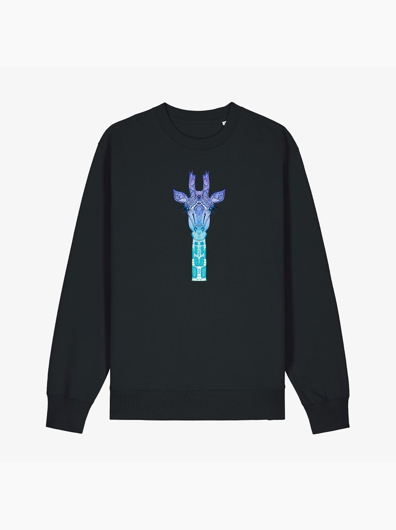 Sweat Femme - GIRAFFE MINT Noir - Kiabi