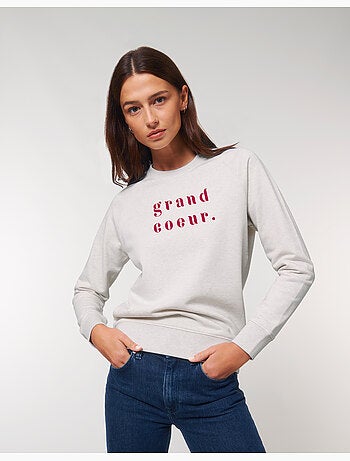 Sweat Femme - GRAND COEUR