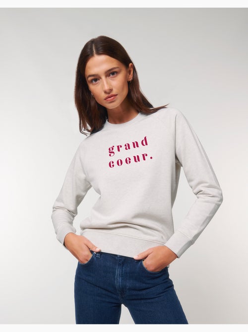 Sweat Femme - GRAND COEUR - Kiabi Sweat Femme - GRAND COEUR - Kiabi