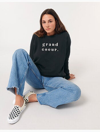 Sweat Femme - GRAND COEUR