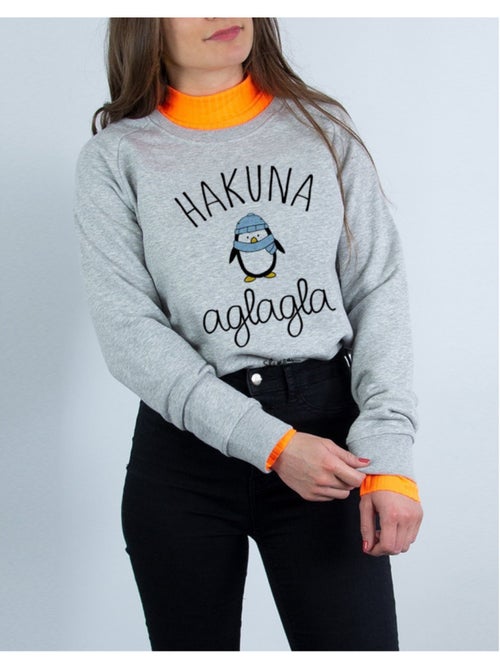 Sweat Femme - HAKUNA AGLAGLA - Kiabi Sweat Femme - HAKUNA AGLAGLA - Kiabi