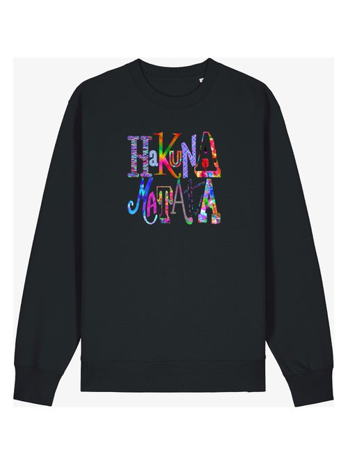 Sweat Femme - HAKUNA MATATA COLOR - Kiabi Sweat Femme - HAKUNA MATATA COLOR - Kiabi