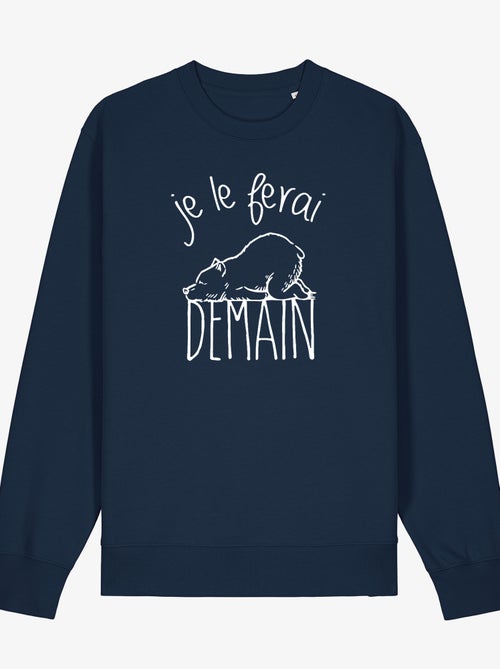 Sweat Femme - JE LE FERAI DEMAIN - Kiabi Sweat Femme - JE LE FERAI DEMAIN - Kiabi