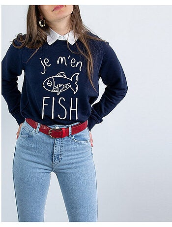 Sweat Femme - JE M'EN FISH