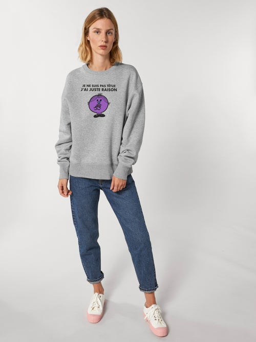 Sweat Femme - JE NE SUIS PAS TETUE J AI JUSTE RAISON - Kiabi Sweat Femme - JE NE SUIS PAS TETUE J AI JUSTE RAISON - Kiabi